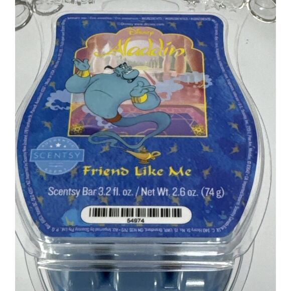 Scentsy Disney Aladdin Wax Collection Limited Edition Set of 5 Bars NEW IN BOX! - Picture 8 of 16